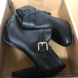 east 5th womens emmelie stiletto heel zip bootie